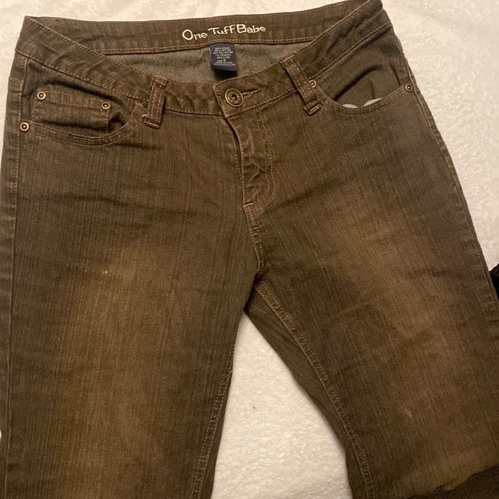 Cute Brown flare fairy style pants in perfect condition never worn by me